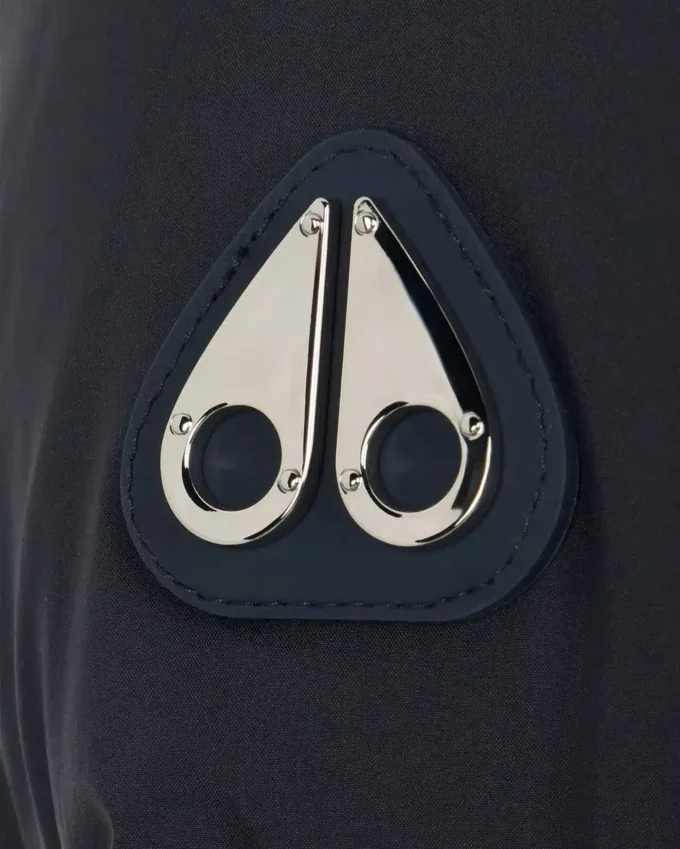 Belle Dune Short Shearling Trim Puffer