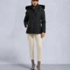 Cloud Shearling Trim 3Q Jacket