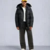 Cloud Shearling Trim 3Q Jacket
