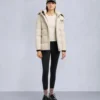 Cloud Shearling Trim 3Q Jacket