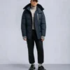 Cloud Shearling Trim 3Q Jacket