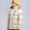 Cloud Shearling Trim 3Q Jacket
