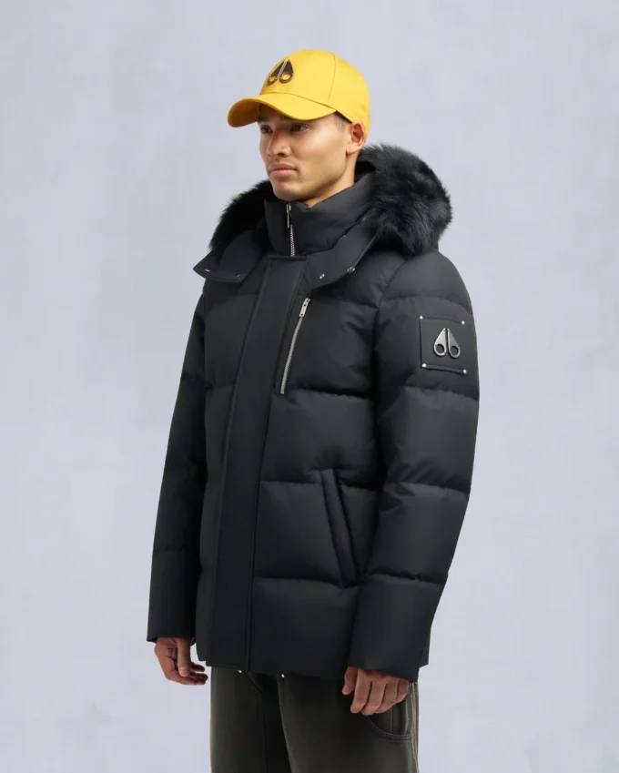 Cloud Shearling Trim 3Q Jacket