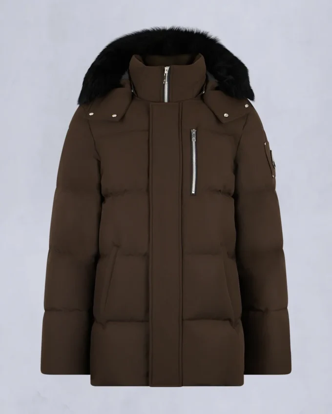 Cloud Shearling Trim 3Q Jacket