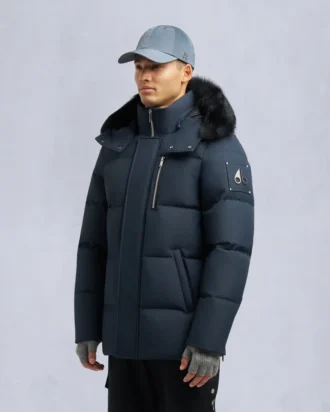 Cloud Shearling Trim 3Q Jacket