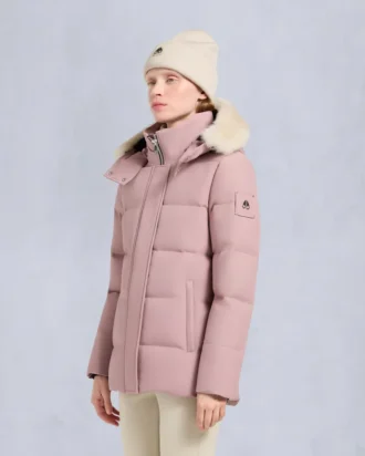 Cloud Shearling Trim 3Q Jacket