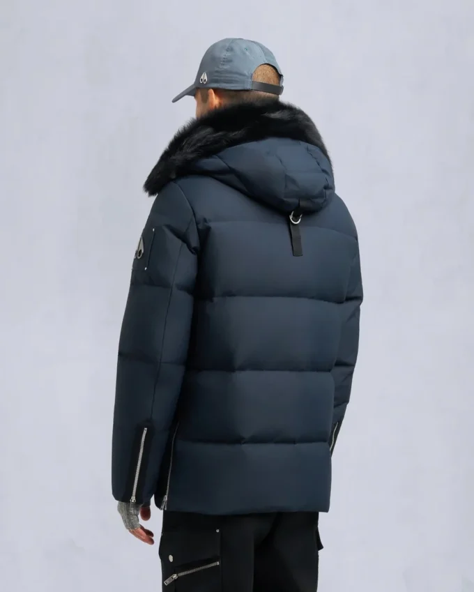 Cloud Shearling Trim 3Q Jacket