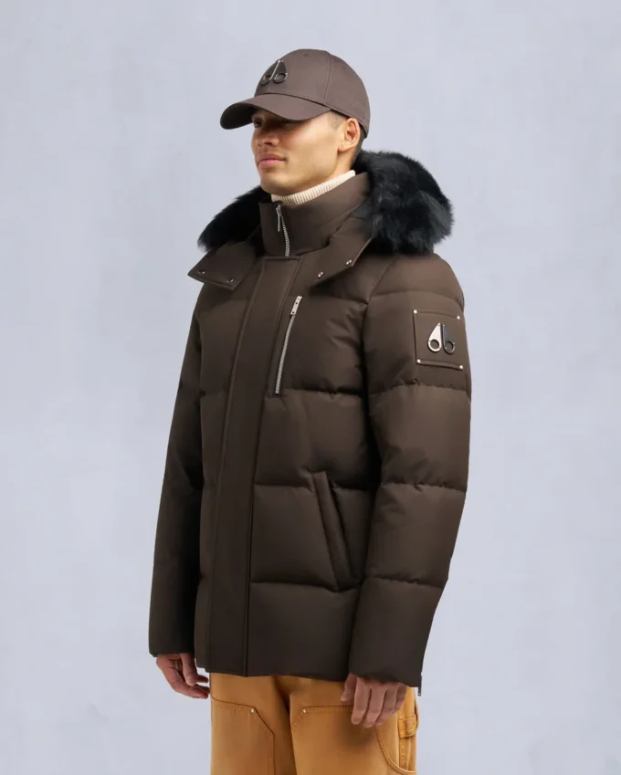 Cloud Shearling Trim 3Q Jacket