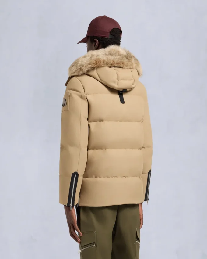 Cloud Shearling Trim 3Q Jacket