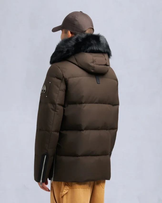 Cloud Shearling Trim 3Q Jacket