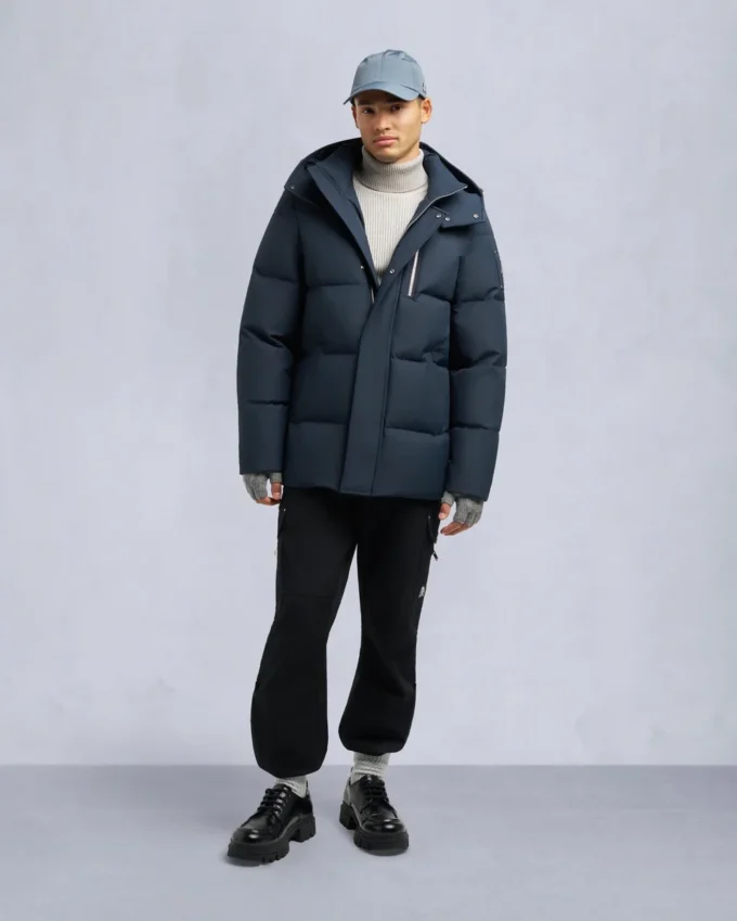 Cloud Shearling Trim 3Q Jacket