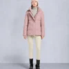 Cloud Shearling Trim 3Q Jacket