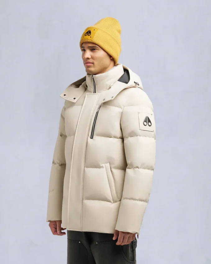 Cloud Shearling Trim 3Q Jacket