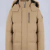 Cloud Shearling Trim 3Q Jacket