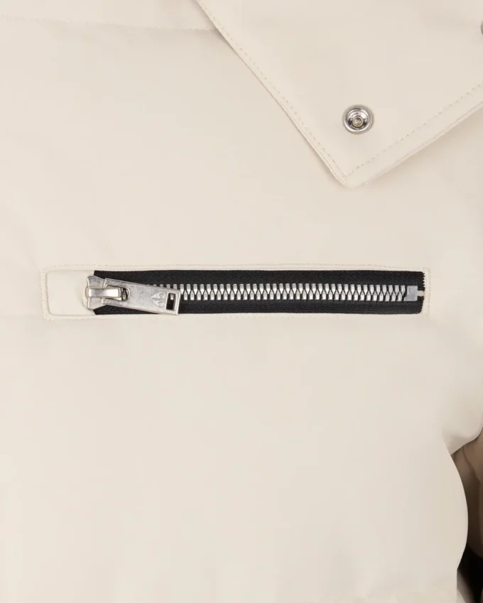 Cloud Shearling Trim Bomber Jacket