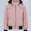 Cloud Shearling Trim Bomber Jacket