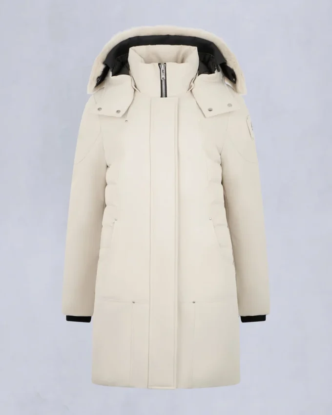Cloud Shearling Trim Parka