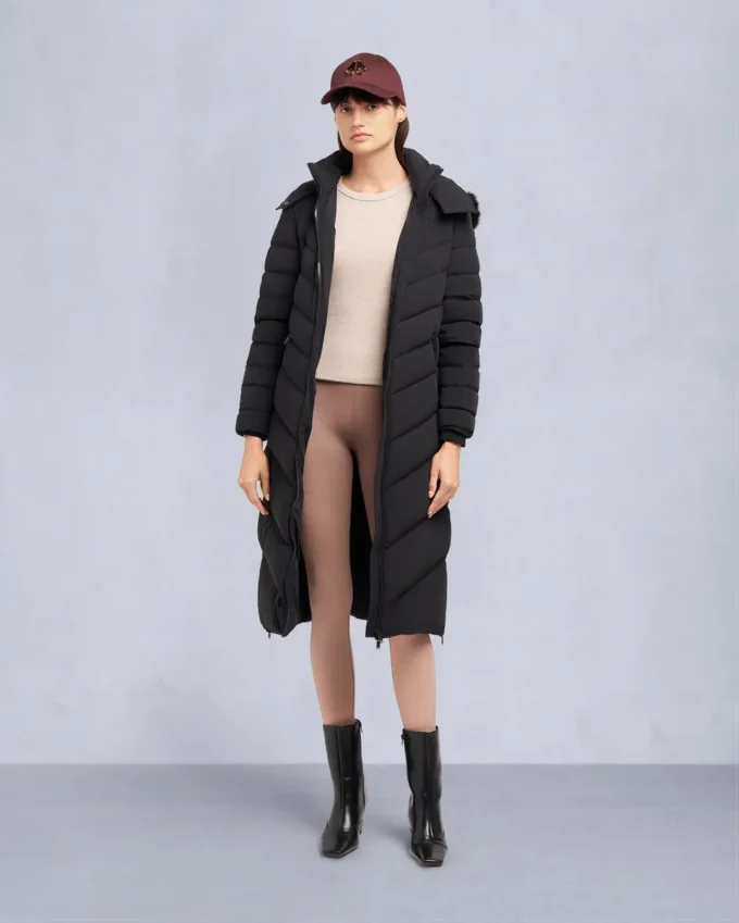 Cooper Lake Shearling Trim Parka