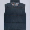 Evisu X Moose Denim Everest Puffer Vest