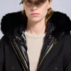 Gold Series Logan Shearling Trim Bomber Jacket