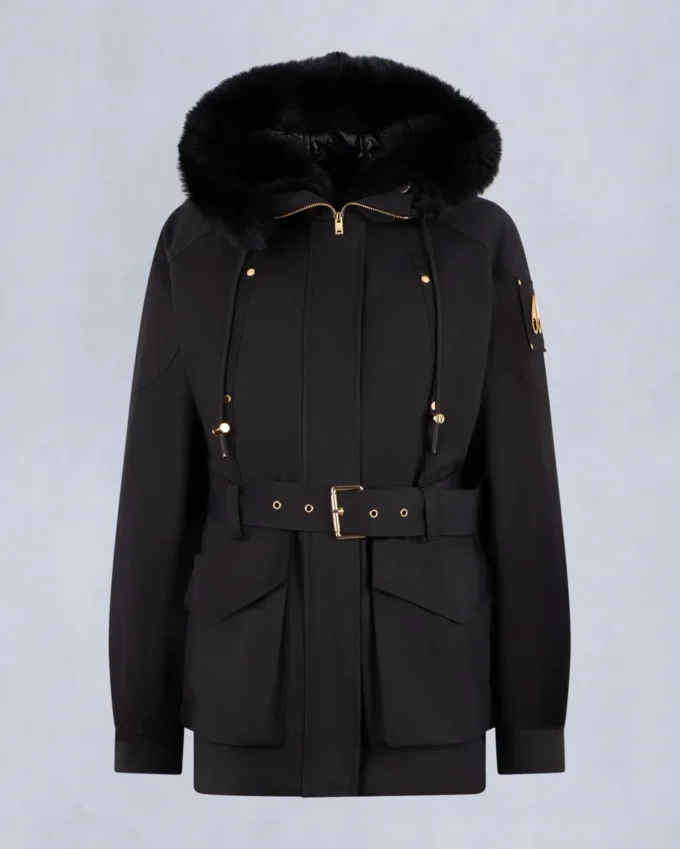 Gold Series Nova Shearling Trim 3Q Jacket