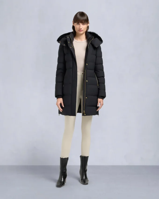 Gold Series Nyluxe Watershed Shearling Trim Parka