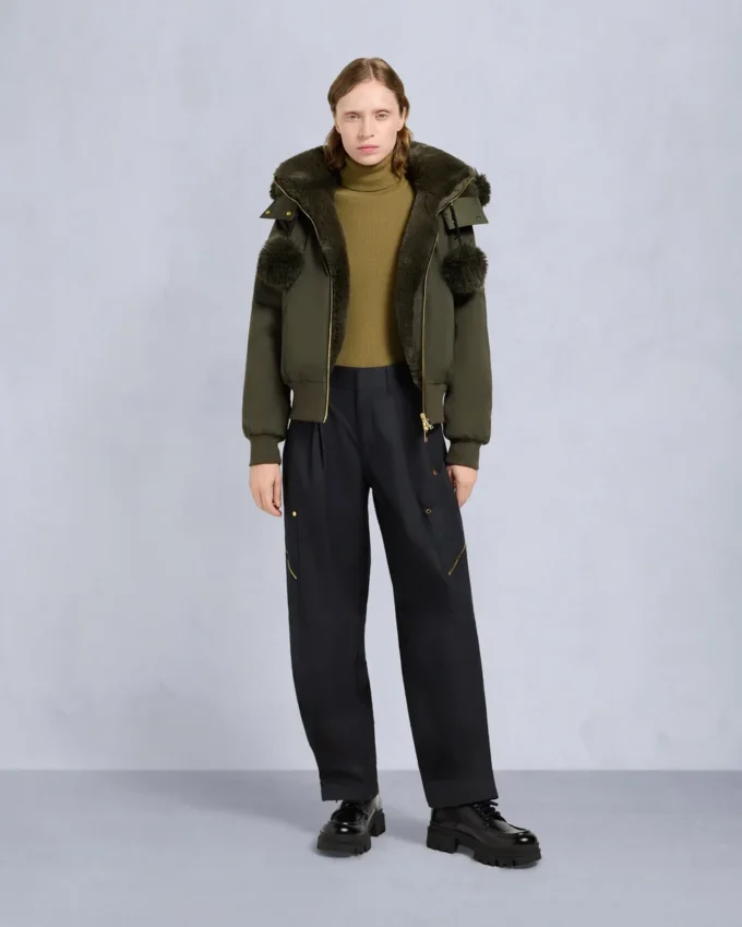 Gold Series Original Satin Debbie Bomber Jacket