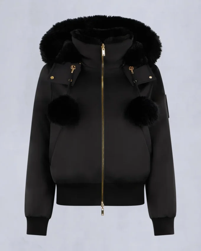 Gold Series Original Satin Debbie Bomber Jacket