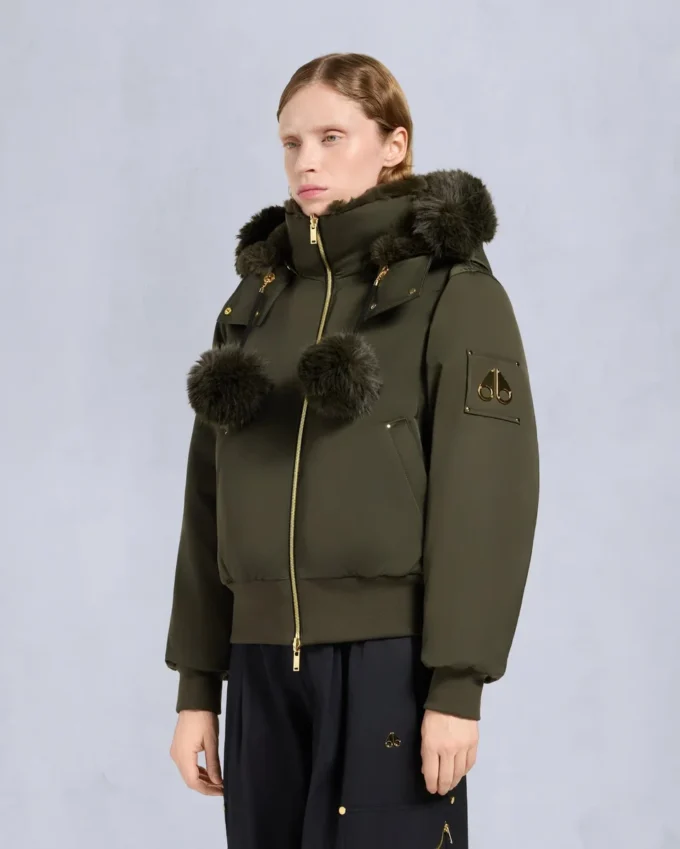 Gold Series Original Satin Debbie Bomber Jacket