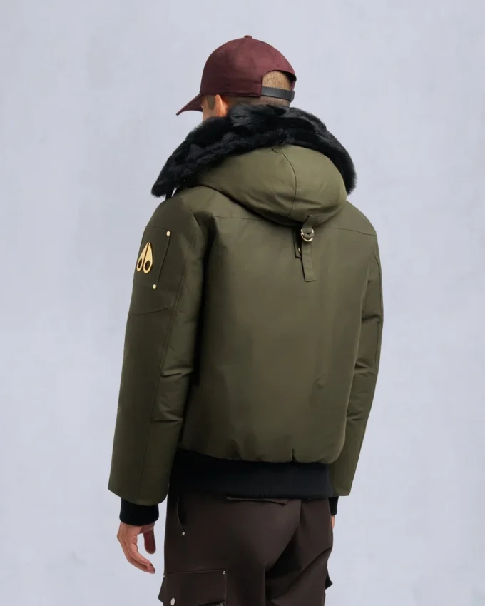 Gold Series Original Shearling Trim Ballistic Bomber