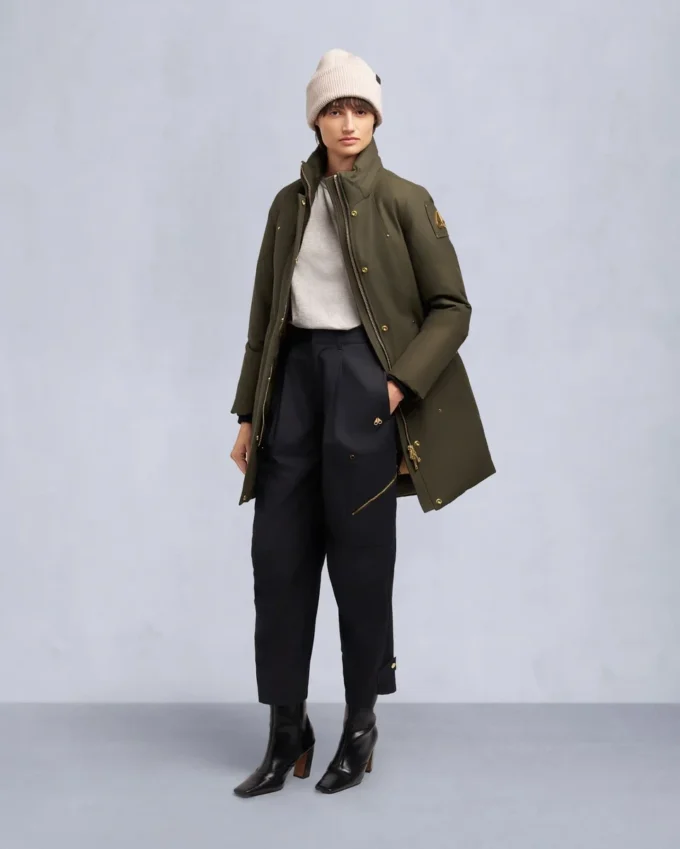 Gold Series Stirling Shearling Trim Parka