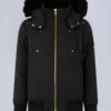 Kids Unisex Original Gold Series Shearling Trim Bomber Jacket