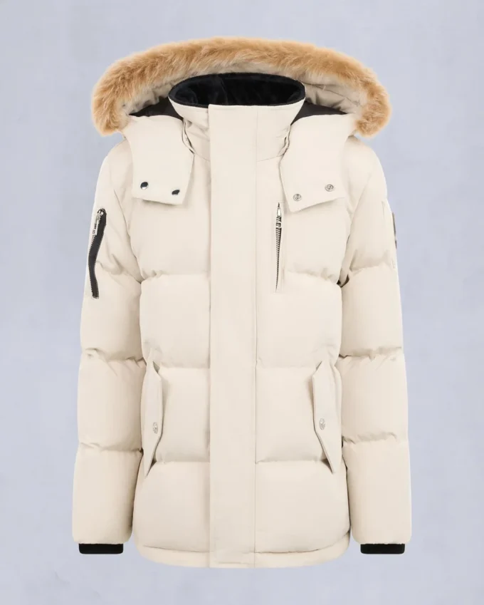 Kids Unisex Original Shearling Trim 3Q Jacket