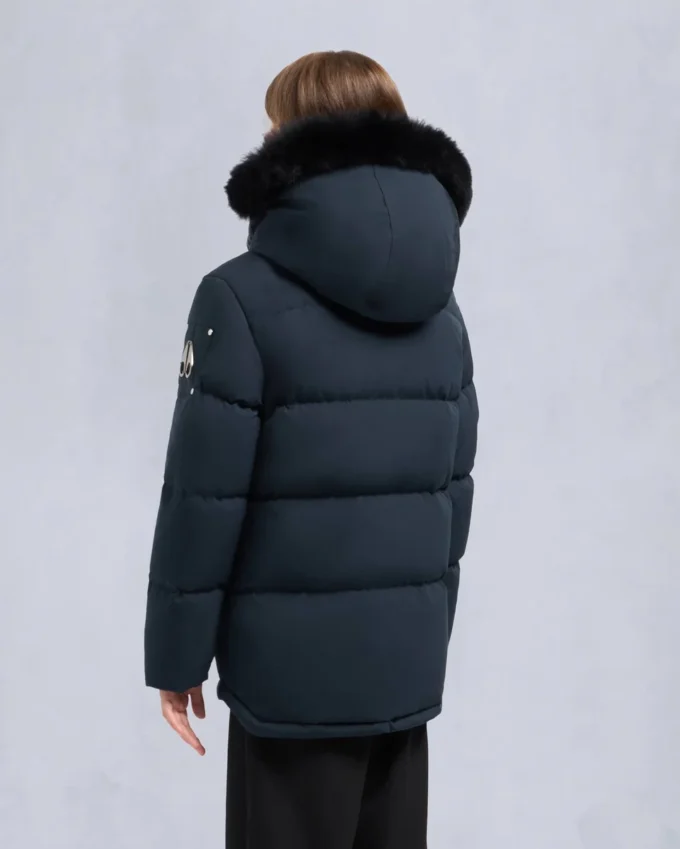 Kids Unisex Original Shearling Trim 3Q Jacket