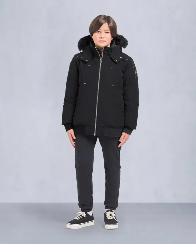 Kids Unisex Original Shearling Trim Bomber