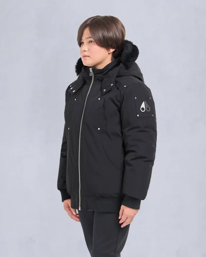Kids Unisex Original Shearling Trim Bomber