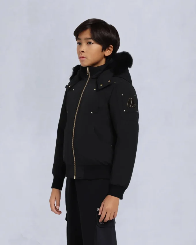 Kids Unisex Original Shearling Trim Bomber