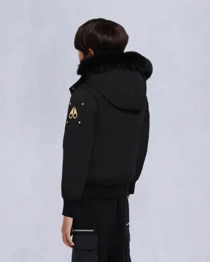 Kids Unisex Original Shearling Trim Bomber