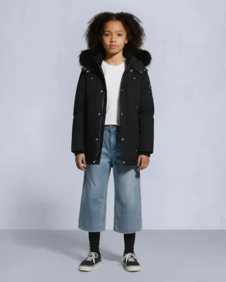 Kids Unisex Original Shearling Trim Parka
