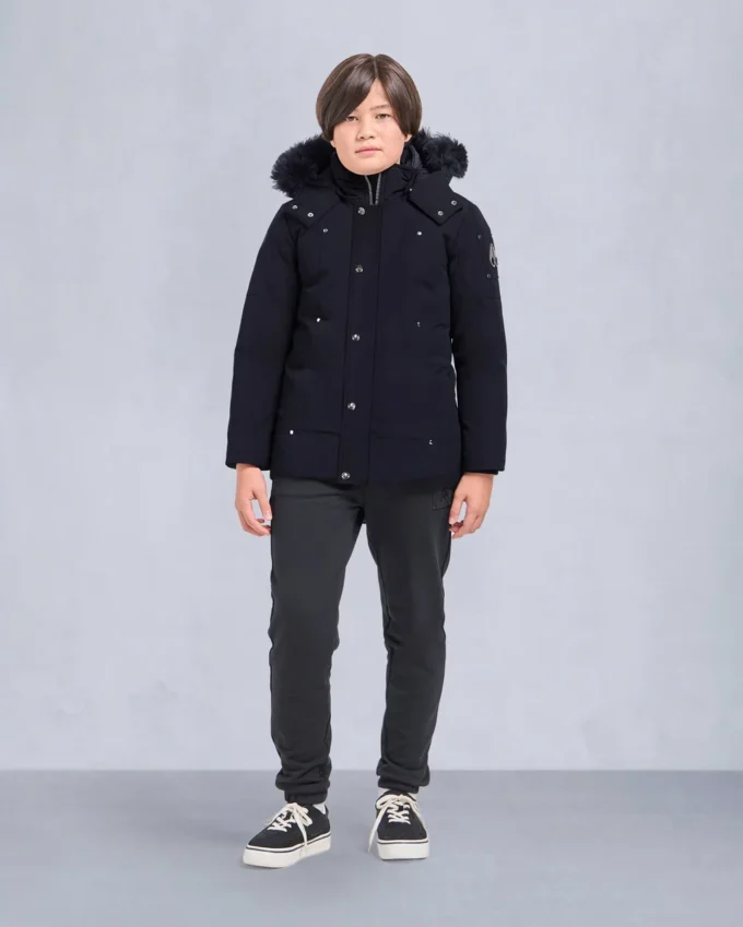 Kids Unisex Original Shearling Trim Parka