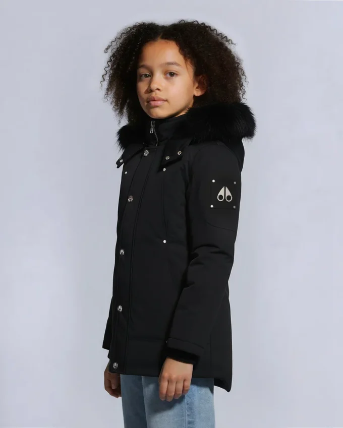 Kids Unisex Original Shearling Trim Parka