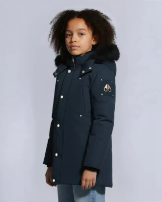 Kids Unisex Original Shearling Trim Parka