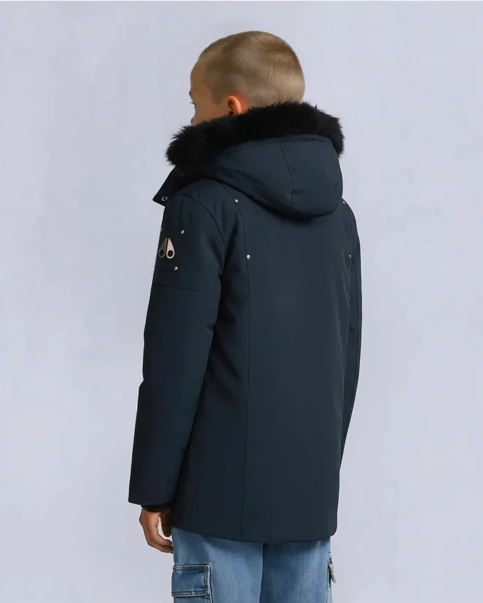 Kids Unisex Original Shearling Trim Parka