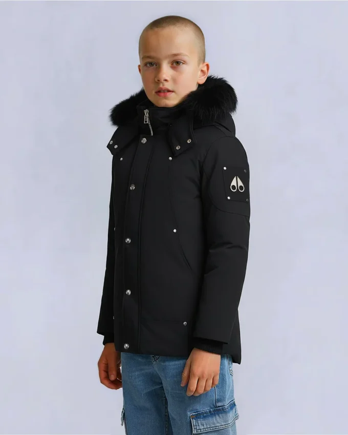 Kids Unisex Original Shearling Trim Parka