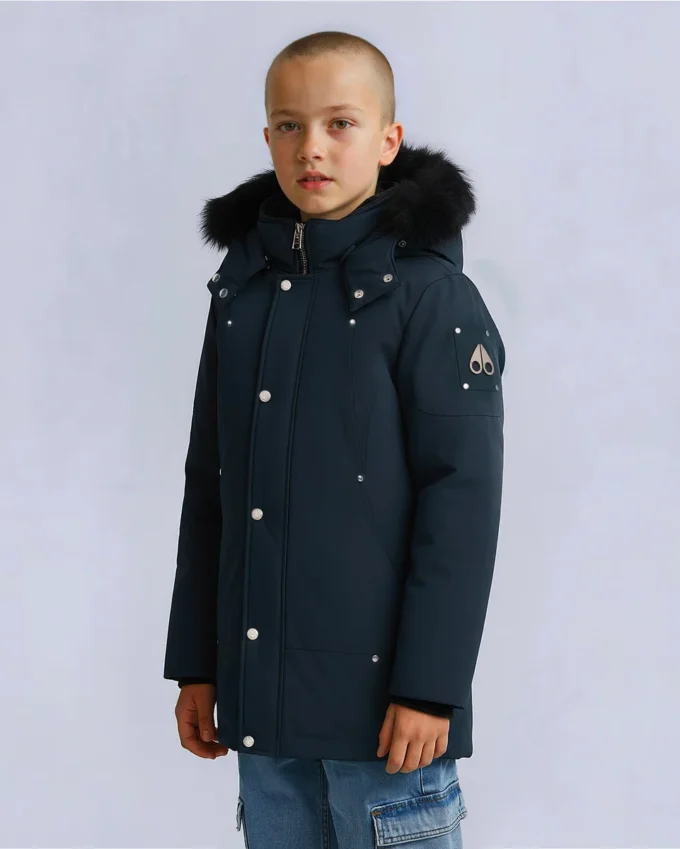 Kids Unisex Original Shearling Trim Parka