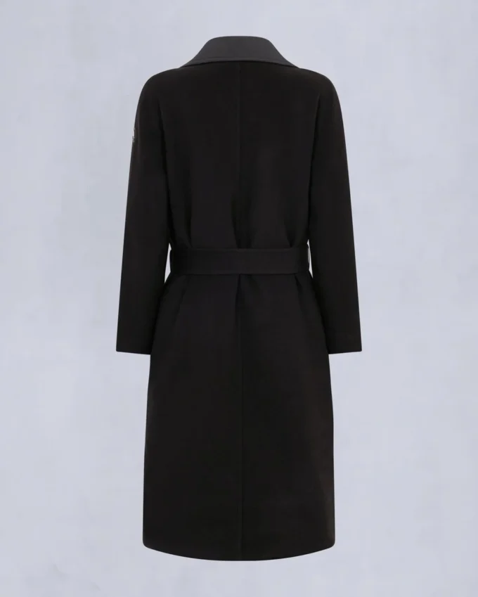 Lafleur Wool Long Wrap Coat