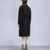 Lafleur Wool Long Wrap Coat