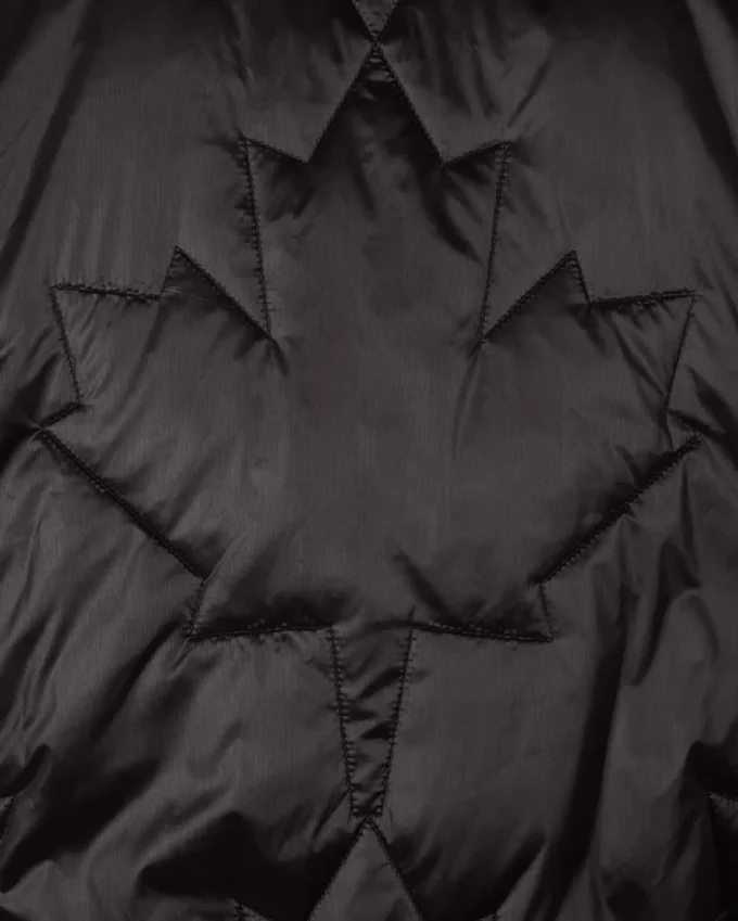 Leaf Quilt Bomber Jacket