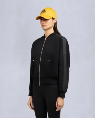 Mix Media Bomber Jacket