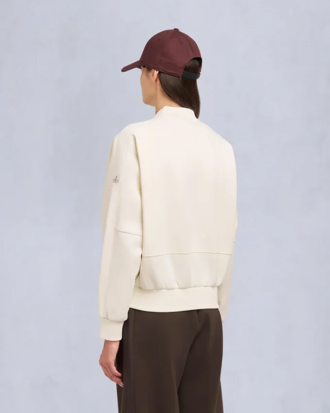 Mix Media Bomber Jacket